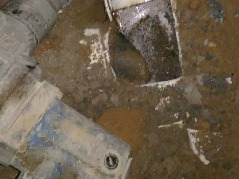 和平区电台路疏通下水道、下水管维修改造、做独立下水